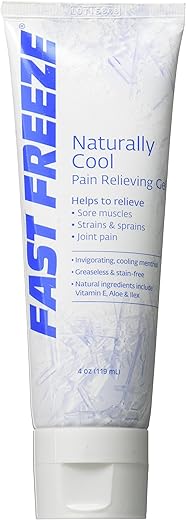 Fast Freeze Natural Pain Relief Gel: Instant Relief at Your Fingertips