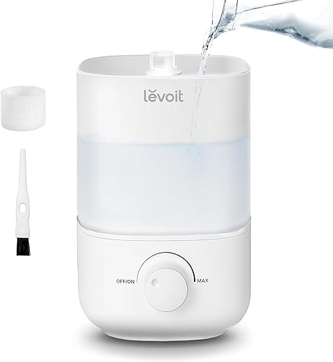 LEVOIT Top Fill Humidifier vs AquaOasis® Cool Mist Humidifier