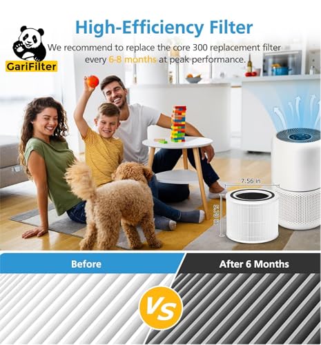 Air Purifier for Allergies: Core 300 HEPA Replacement Filters - Image 2