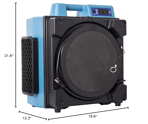 "XPOWER X-4700AM Air Scrubber: 750 CFM, HEPA, Variable Speed" - Image 7