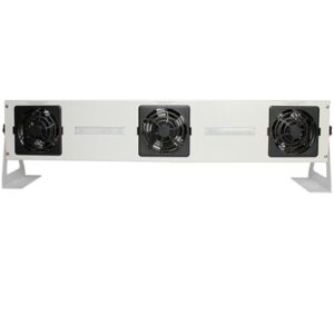 3-Head Anti-Static Ionizer Fan for Electronics – 80x60cm Area