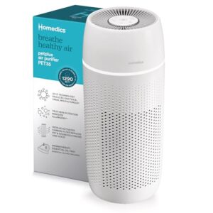 Air Purifier for Cat Allergies – Homedics 5-in-1 HEPA 360°