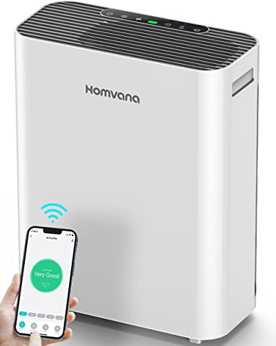 Air Purifier for Large Room | Homvana H13 HEPA Filter