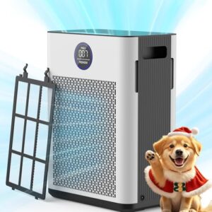 Air Purifier for Room – FRESHDEW H14 True HEPA, Ultra Quiet