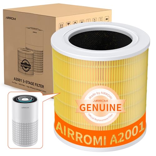 Best Air Purifier for Pets: AIRROMI A2001 HEPA Filter