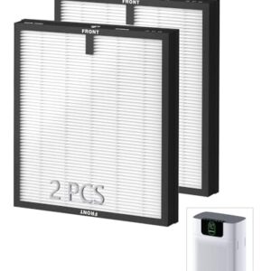 HY4866 True HEPA Filter for Dust – 2 Pack Replacement
