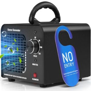 High Capacity Ozone Generator 60000mg/h - Odor Eliminator for Home