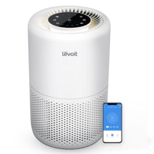 "LEVOIT Core 200S-P Air Purifier: Alexa Control, 916 ft², Quiet"