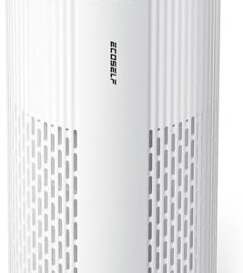 Quiet HEPA Air Purifier for Large Rooms & Pets, 360° Design
