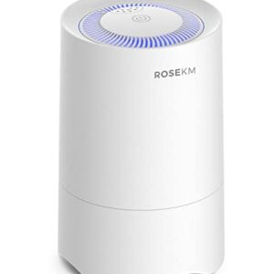 “Rosekm Mini HEPA Air Purifier for Home, Office & Pets”