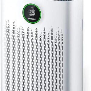 “Smart Large Room Air Purifier – PM2.5 Display, Aromatherapy”