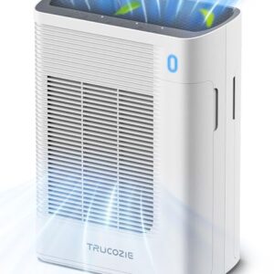 "Trucozie HEPA Air Purifier for Large Rooms, 1937 Ft², White"