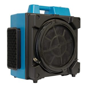 “XPOWER X-3580 Air Scrubber: 600 CFM HEPA, 5-Speed, Energy Efficient”