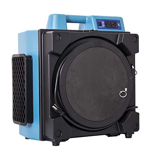 "XPOWER X-4700AM Air Scrubber: 750 CFM, HEPA, Variable Speed"