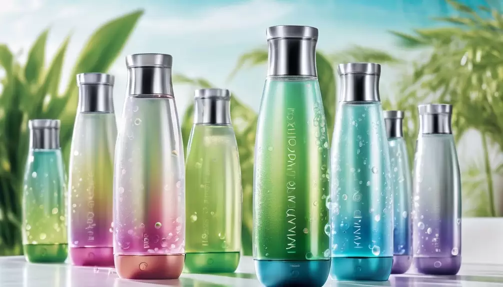premium hydrogen water bottles