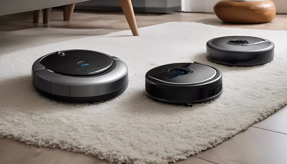 top robot vacuums carpets