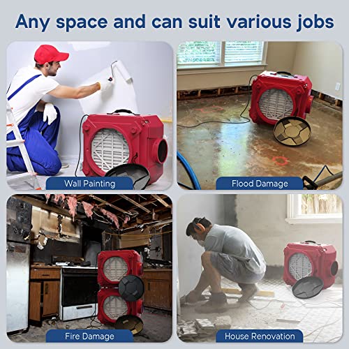 "ALORAIR 3-Stage Air Scrubber: Heavy Duty Filtered Air Cleaner" - Image 5