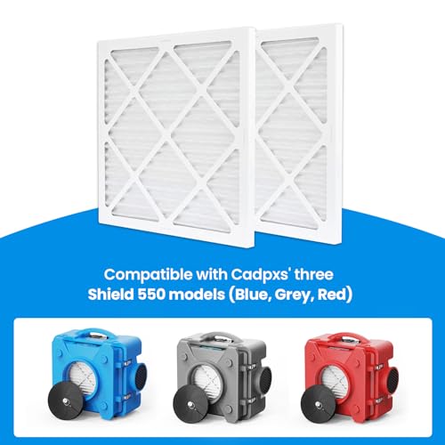 Air Purifier for Mold - CADPXS Shield-550 with HEPA Filters - Image 6
