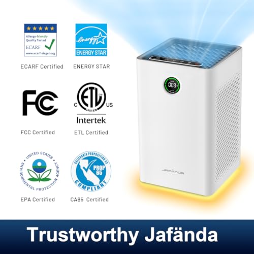 Air Purifier for Allergies: Jafända HEPA Cleaner for Large Rooms - Image 8
