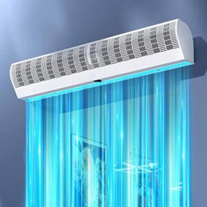 “30% More Air Volume: Remote Control Air Curtain for Shops”