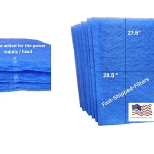 “30×30 Replacement Filter Pads for Garrison Air Cleaner – 7 Pack”