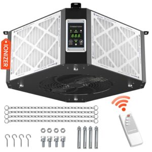 “ABESTORM 1350CFM Air Filtration System with Ionizer for Woodworking”