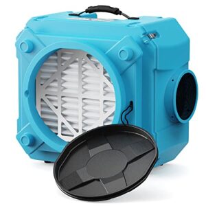 “ALORAIR Stackable Air Scrubber: 3-Stage Filtration, HEPA”