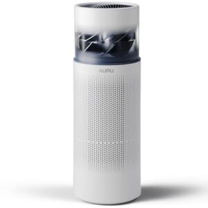 AUPU 2-in-1 Air Purifier for Large Rooms with Humidifier