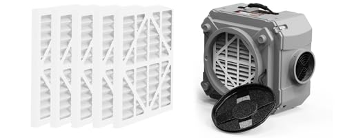 "Abestorm 3-Stage Air Scrubber: 550 CFM, Filters Included"