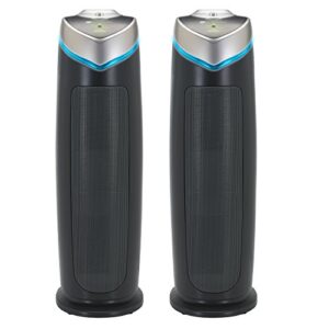 Air Purifier for Cat Allergies – GermGuardian 2-Pack Gray