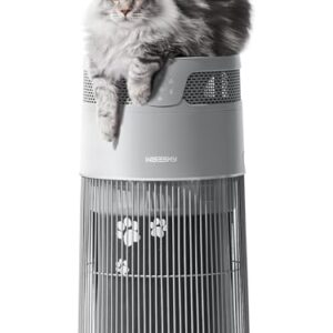 Air Purifier for Cat Allergies – WISESKY 3-in-1 HEPA Filter