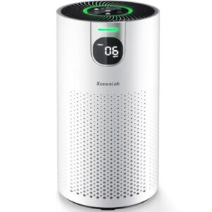 Air Purifier for Large Room: HEPA, 360° Intake, Quiet Mode Air Purifier for Large Room: HEPA, 360° Intake, Quiet Mode