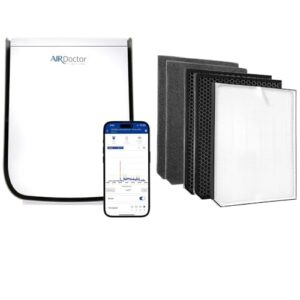 “AirDoctor AD2000i Smart Air Purifier Bundle for Small Rooms”