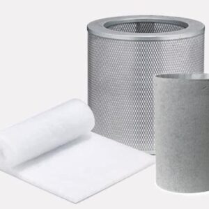 “C600 Filter Bundle: Prefilter, 26lbs Carbon & HEPA Cloth Frame”