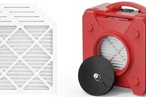 “CADPXS Shield-550 Air Scrubber & 5 MEVR-10 Filters Bundle”