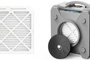 “CADPXS Shield-550 HEPA Air Scrubber with 2 MEVR-10 Filters”