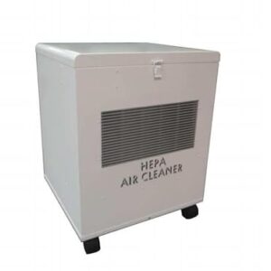 “CinQuartz® True HEPA Air Cleaner on Wheels for Any Room”