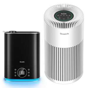“GoveeLife Smart Air Purifier & Humidifier Bundle for Large Rooms”