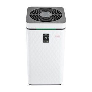 “Happybuy H13 HEPA Air Purifier: Quiet, Smart & Child Lock”
