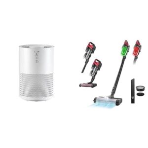“IRIS USA WOOZOO Air Purifier & Cordless Vacuum Bundle Deal”