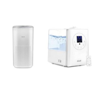 LEVOIT Air Purifiers & Humidifiers for Large Rooms, White
