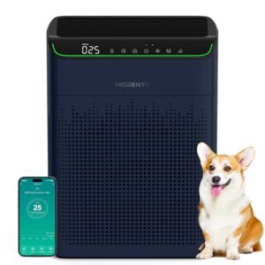 “MORENTO Air Purifier for Large Rooms with HEPA & WiFi”
