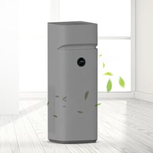 “Portable HEPA Air Purifier with RGB Lights & Remote Control”