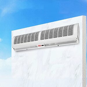 “Quiet 120cm Air Curtain with Remote & 2-Speed Control”