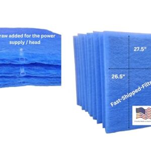 Replacement Filter Pads for Garrison Air Cleaner (10 Pack)
