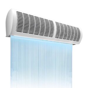 “Serchou 59.1″ Air Curtain – 2 Speed, Energy Efficient Remote Control”