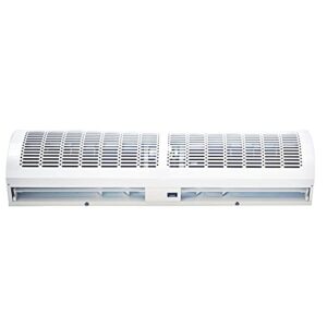 “Silent Air Curtain: Energy-Saving, Large Volume, Remote Control”