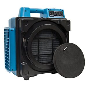 XPOWER X-2480A Air Mover: 1/3HP Low Profile Carpet Dryer