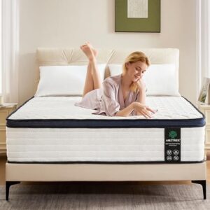 Amztree 14″ Queen Mattress – Memory Foam & Pocket Coils