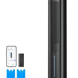 Dreo 43″ Oscillating Tower Fan – Quiet, Smart Control, 4 Modes